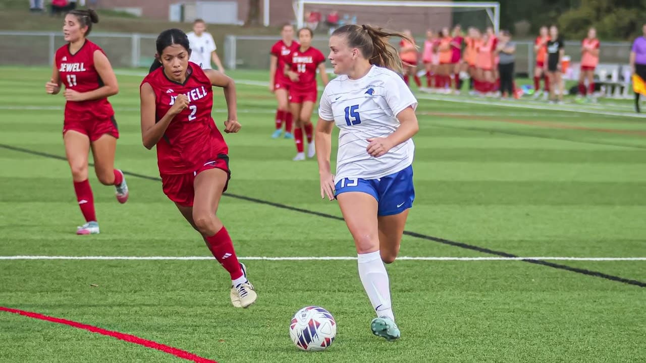 Partido de fútbol femenino universitario NCAA